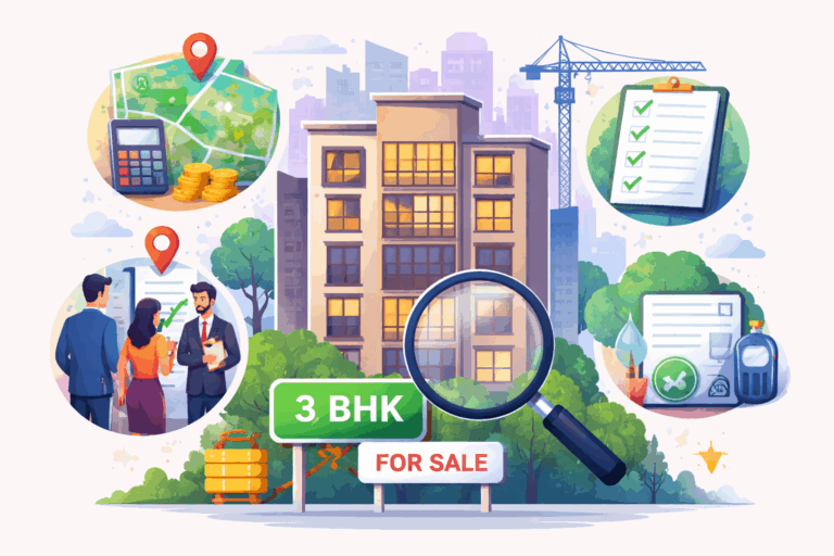 Affordable 3 BHK Flats in Shela