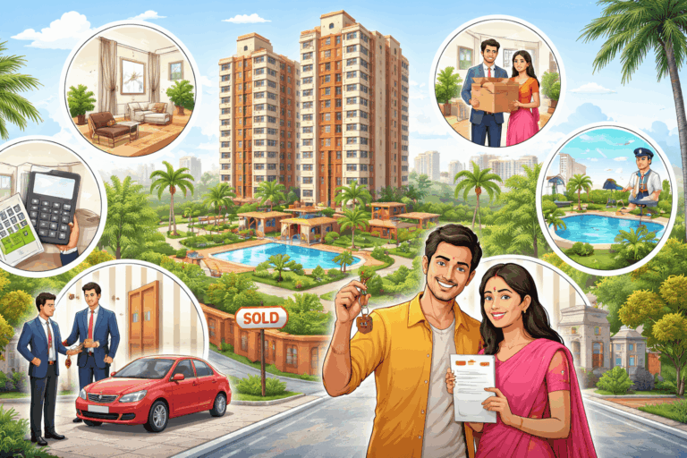 Ready to Move 3 BHK in Shela