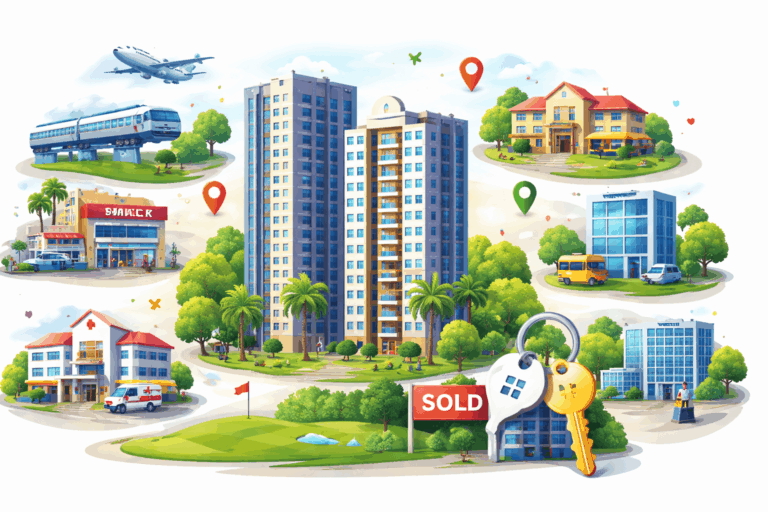 Under Construction 3 BHK Flats in Shela