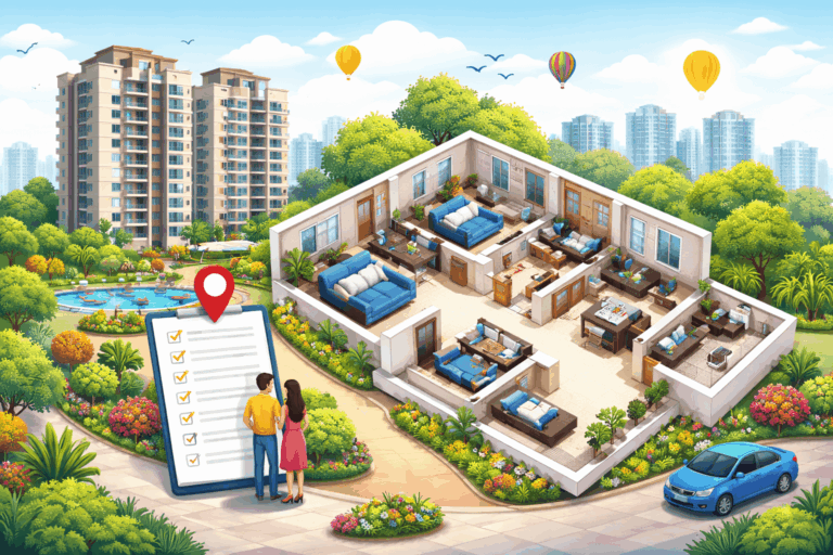 3 BHK vs 2 BHK Flats in Shela