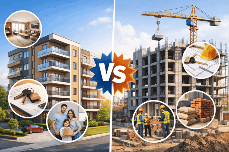 Ready to Move vs Under Construction 3 BHK Flats in Shela