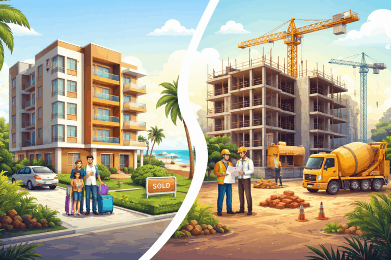 Ready to Move vs Under Construction 3 BHK Flats in Shela