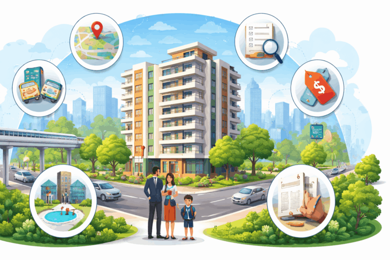 3 BHK Flats near VIP Road Shela