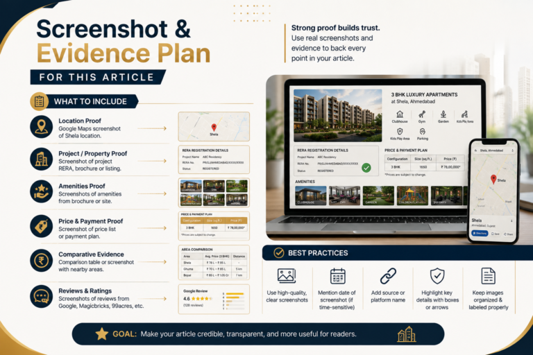 Ready to Move 3 BHK in Shela: Move In Today, Live Comfortably Tomorrow