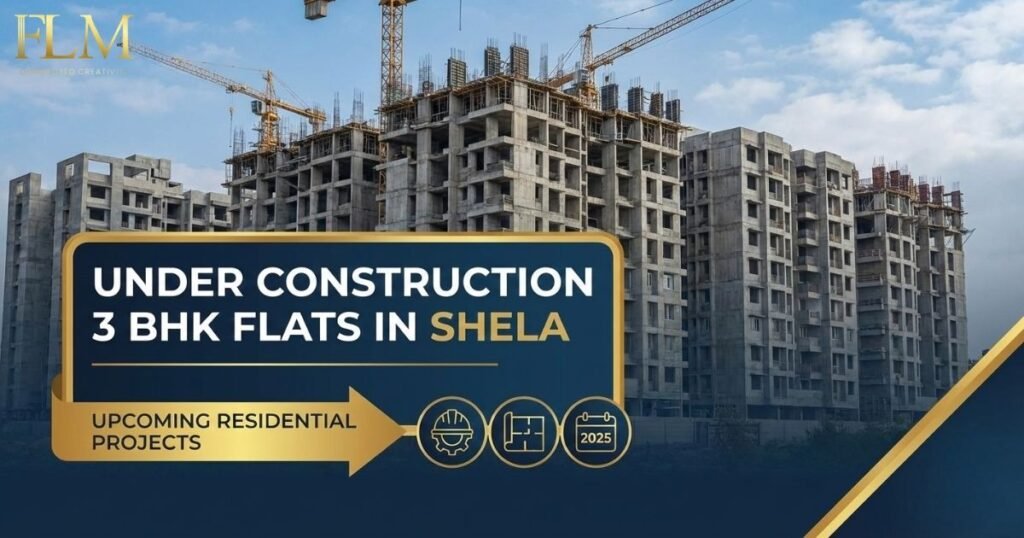 Under Construction 3 BHK Flats in Shela