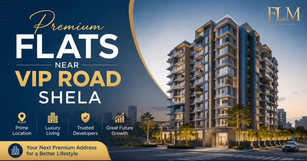 Premium flats near VIP Road Shela