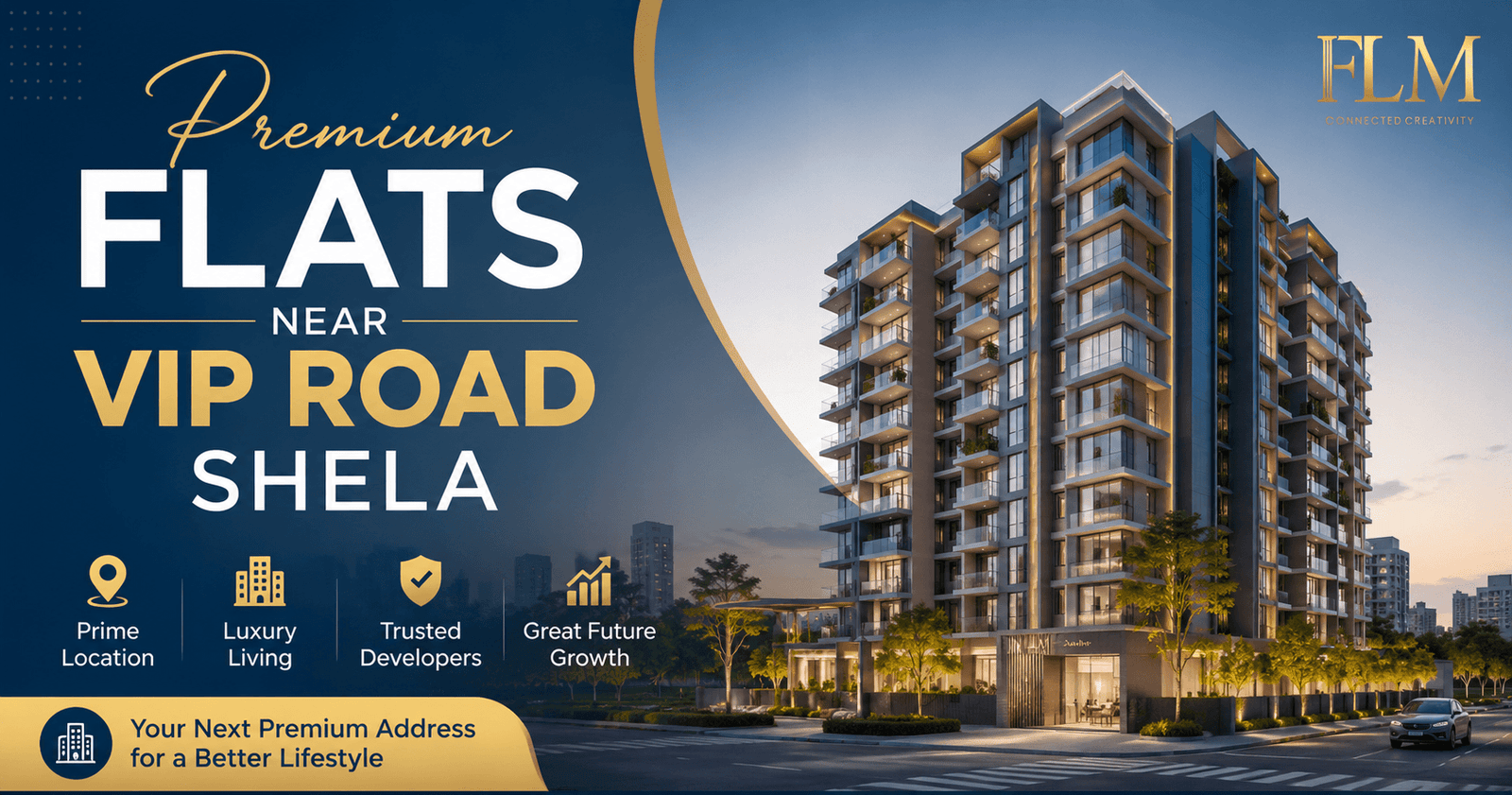 Premium Flats Near VIP Road Shela