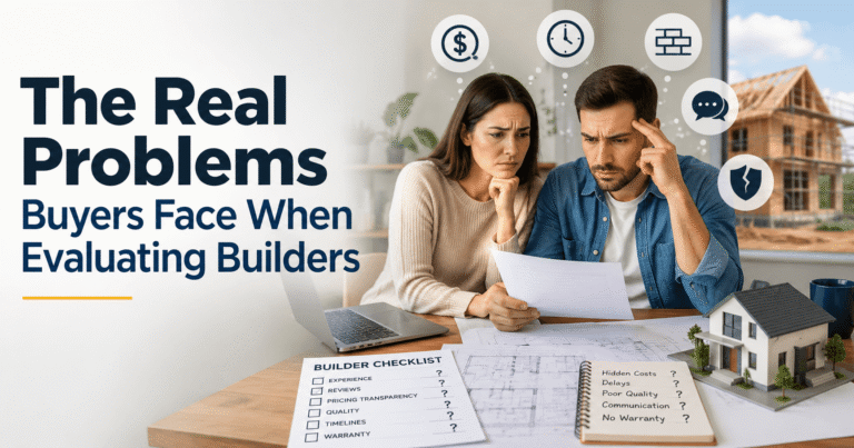 The Real Problems Buyers Face When Evaluating Builders