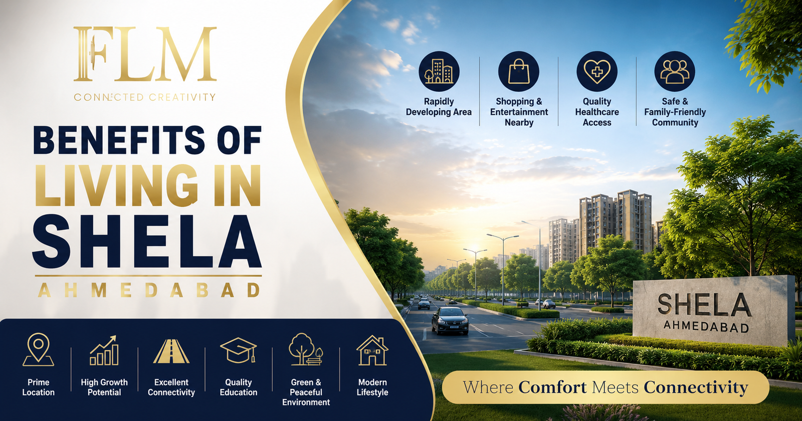 Top 10 Benefits Of Living In Shela Ahmedabad: Connectivity & Lifestyle
