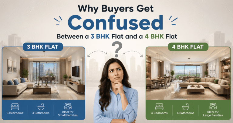 3 BHK vs 4 BHK Apartment Which Is Better