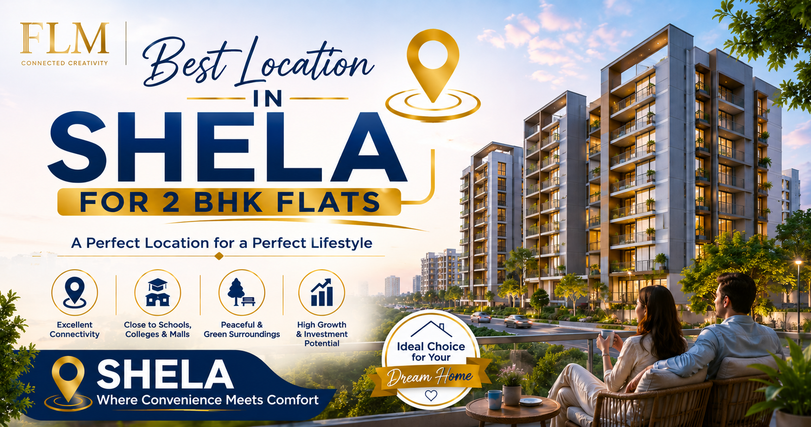 How To Choose The Best Location In Shela For 2 BHK Flats (2026 Guide)
