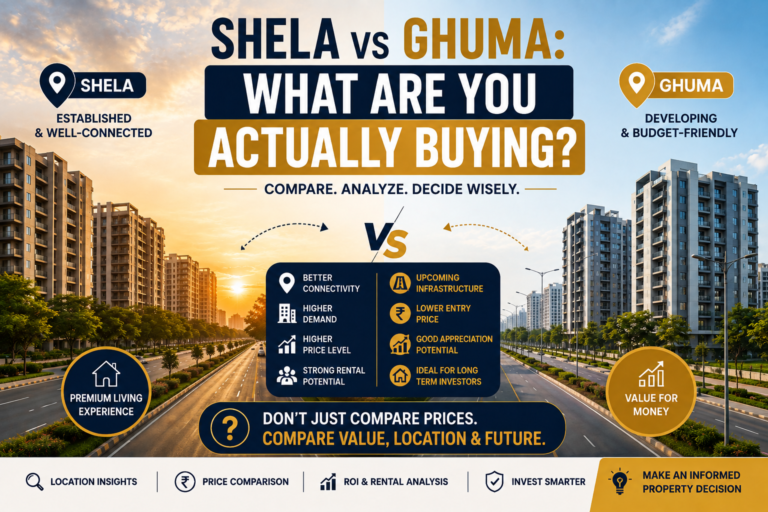 Shela and Ghuma Property Investment: Prices, ROI & Future Growth